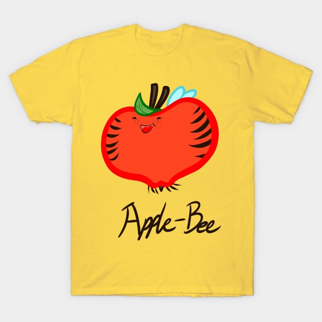 Apple-Bee T-Shirt by AbaliskArt